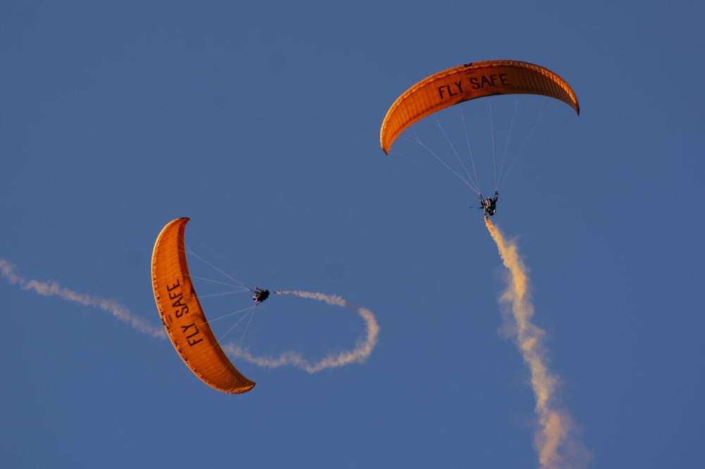 SHOW AERIEN DE LAC EN FETE